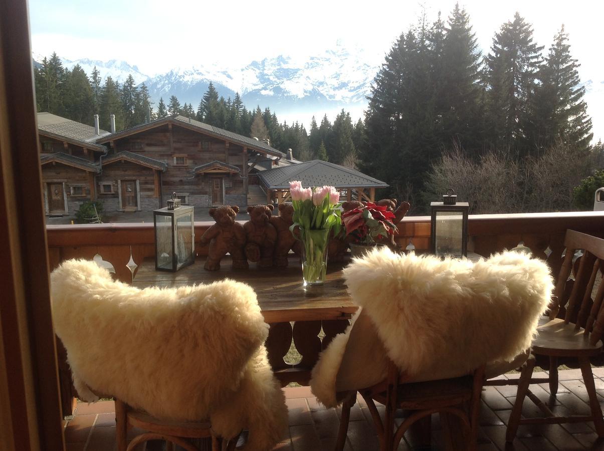 Petit Ours Apartamento Villars-sur-Ollon Exterior foto