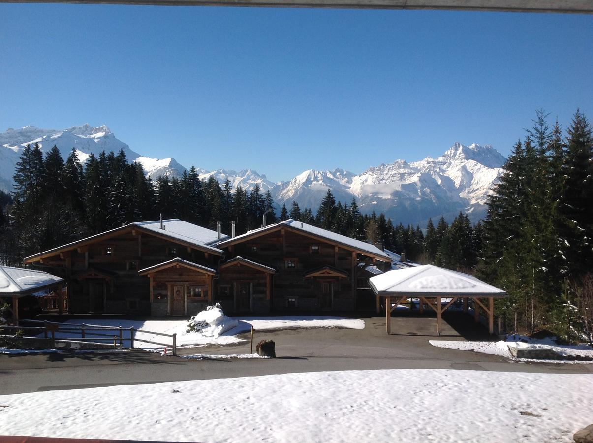 Petit Ours Apartamento Villars-sur-Ollon Exterior foto